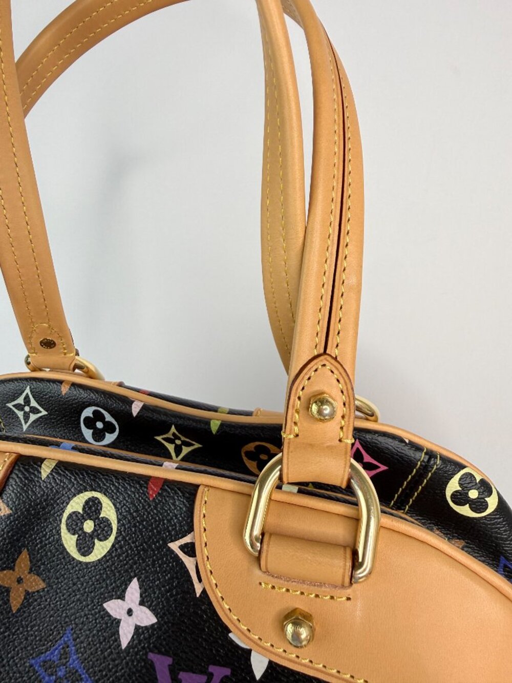 louis vuitton trouville  monogram multicolor black - Picture 4 of 14